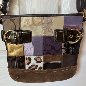 Coach Patchwork Shoulder or Crossbody Bag